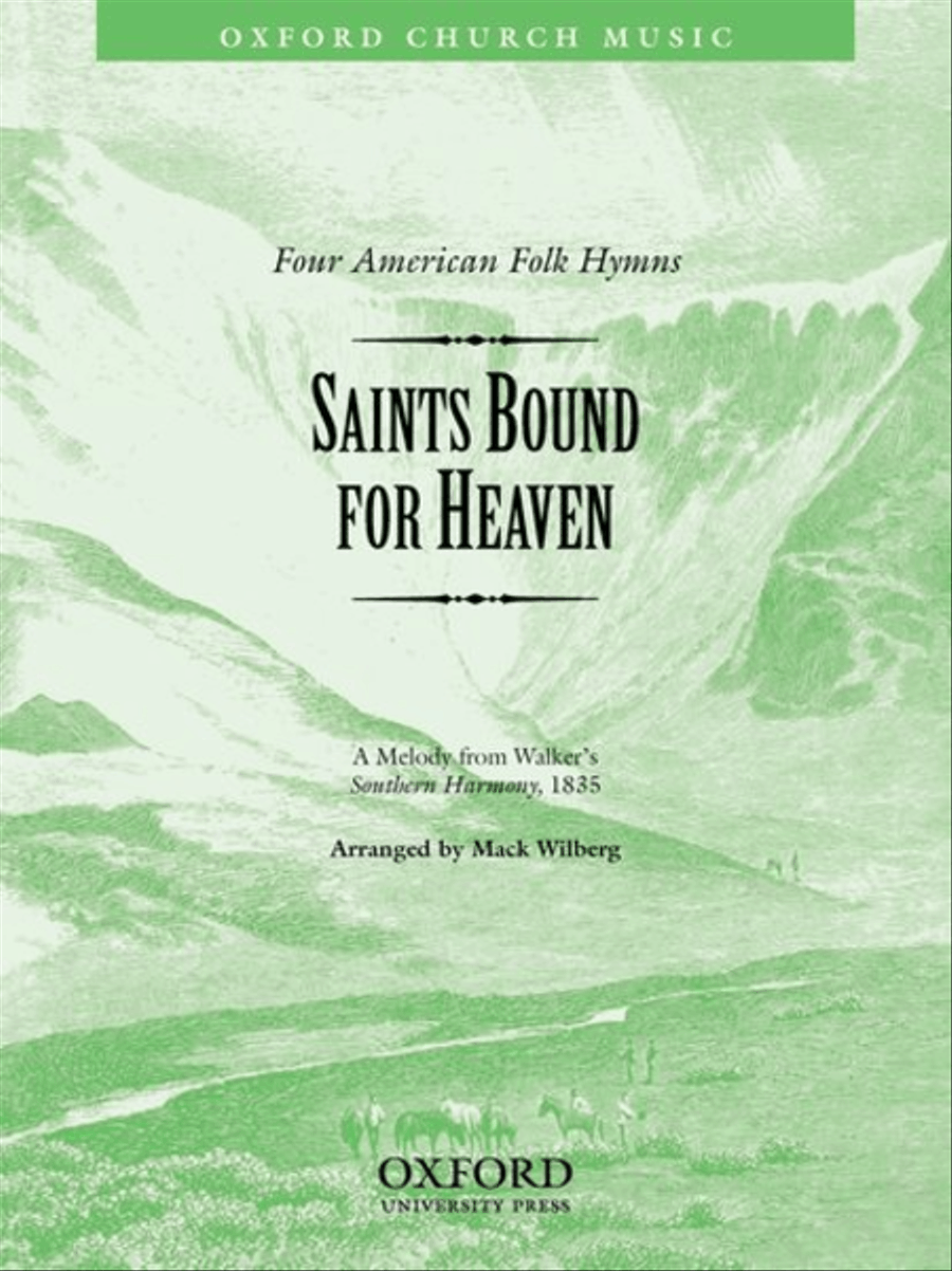 Saints bound for heaven 4-Part scores gallery preview page 1