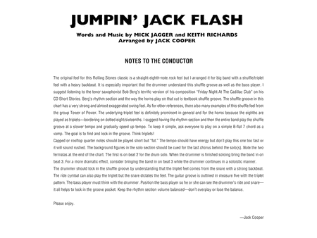 Jumpin' Jack Flash: Score