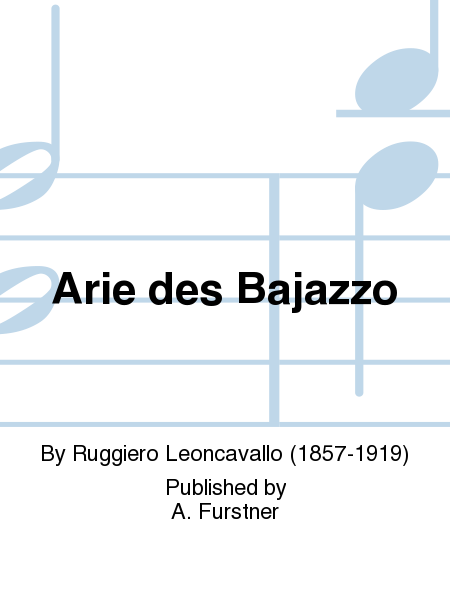 Arie Des Bajazzo