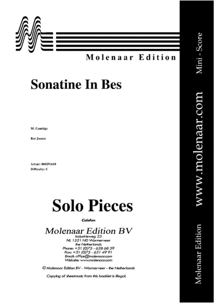 Sonatine in B-flat