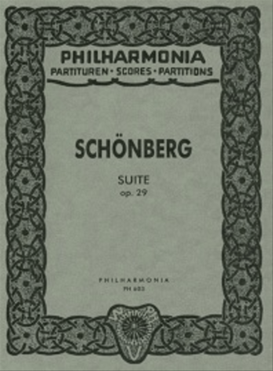 Suite, Op. 29 Chamber Music scores gallery preview page 1