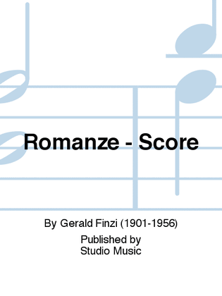 Romanze - Score