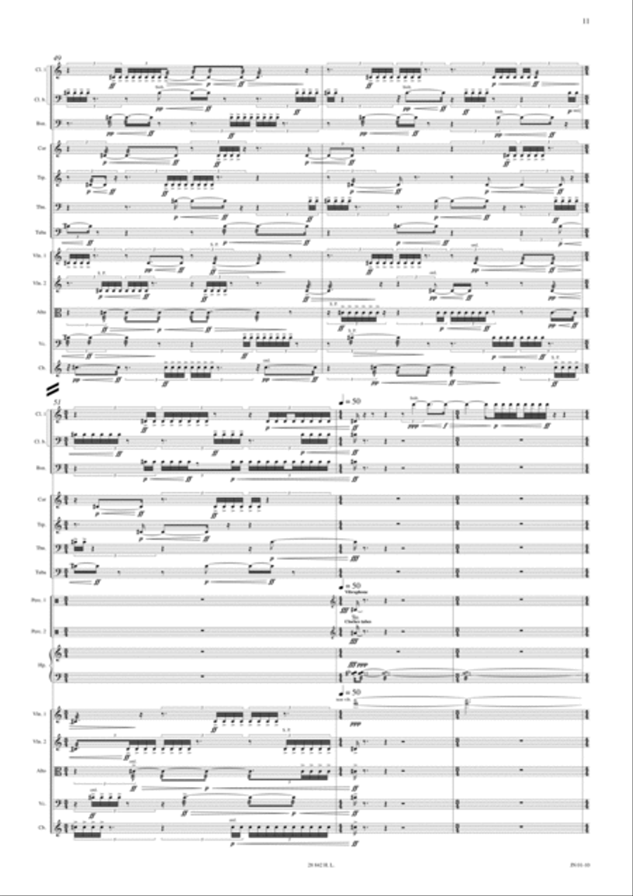 Concerto de chambre No. 1 Score scores gallery preview page 10