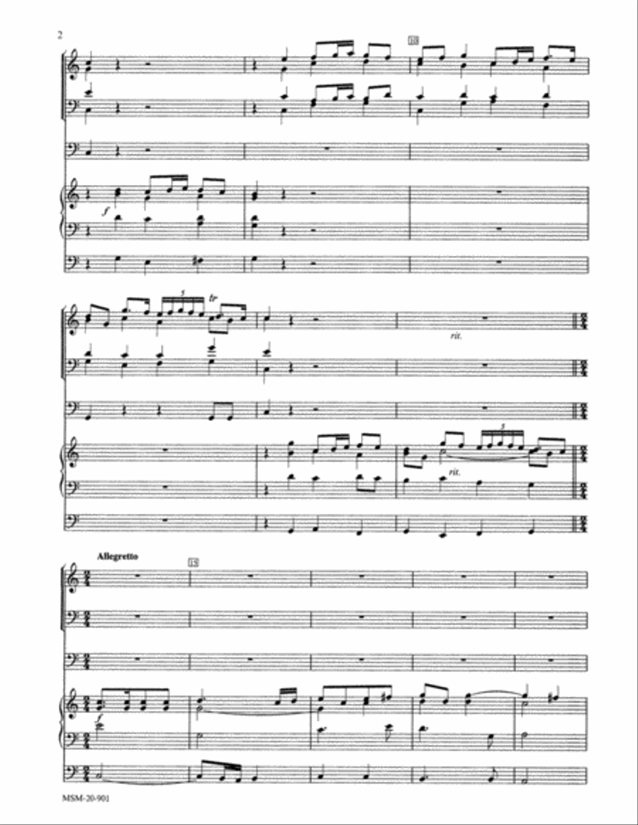 Prelude Organ scores gallery preview page 2