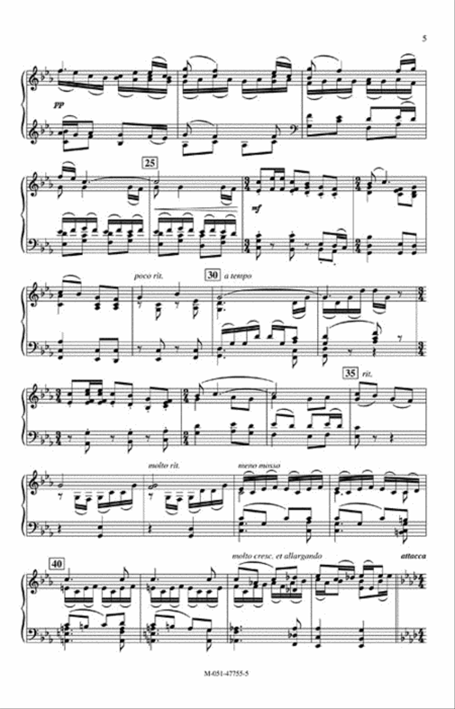 The Nightingale 4-Part scores gallery preview page 3