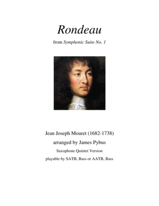 Rondeau from Symphonic Suite No. 1 (Masterpiece Theatre theme) (Saxophone Quintet version)