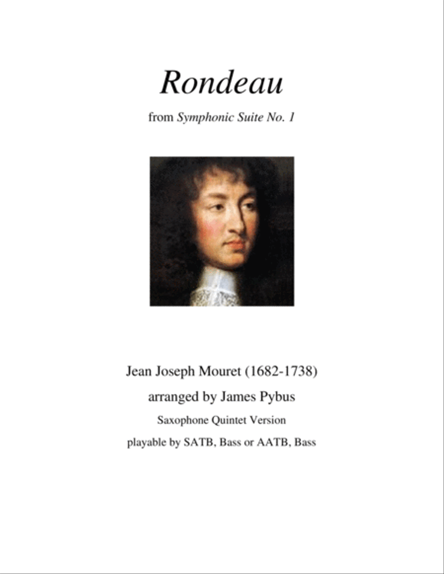 Rondeau from Symphonic Suite No. 1 (Masterpiece Theatre theme) (Saxophone Quintet version)