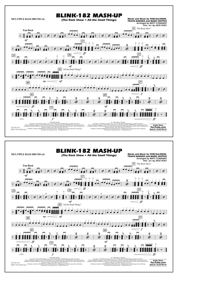 Blink-182 Mash-Up - Multiple Bass Drums