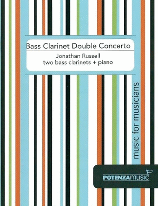 Book cover for Bass Clarinet Double Concerto