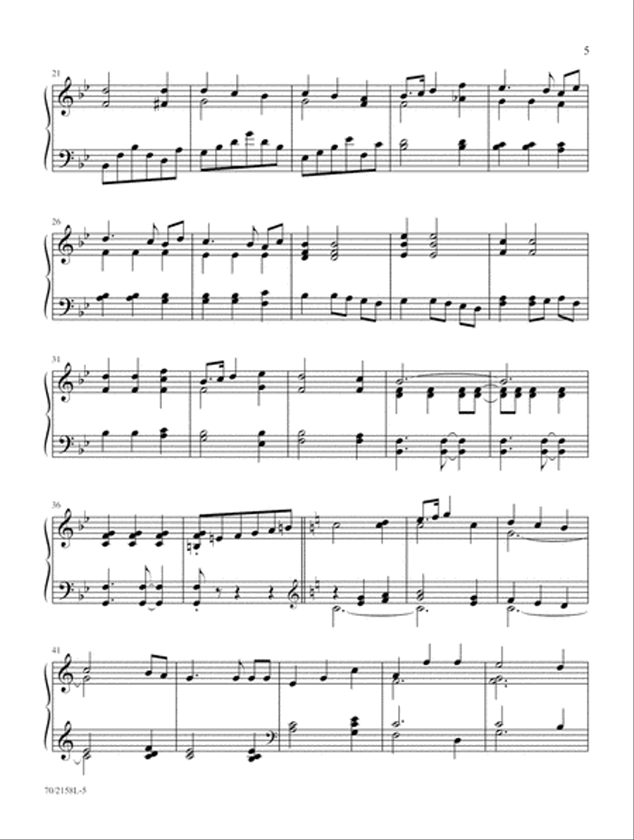 Rousing Postludes, Prayerful Preludes Piano Solo scores gallery preview page 5