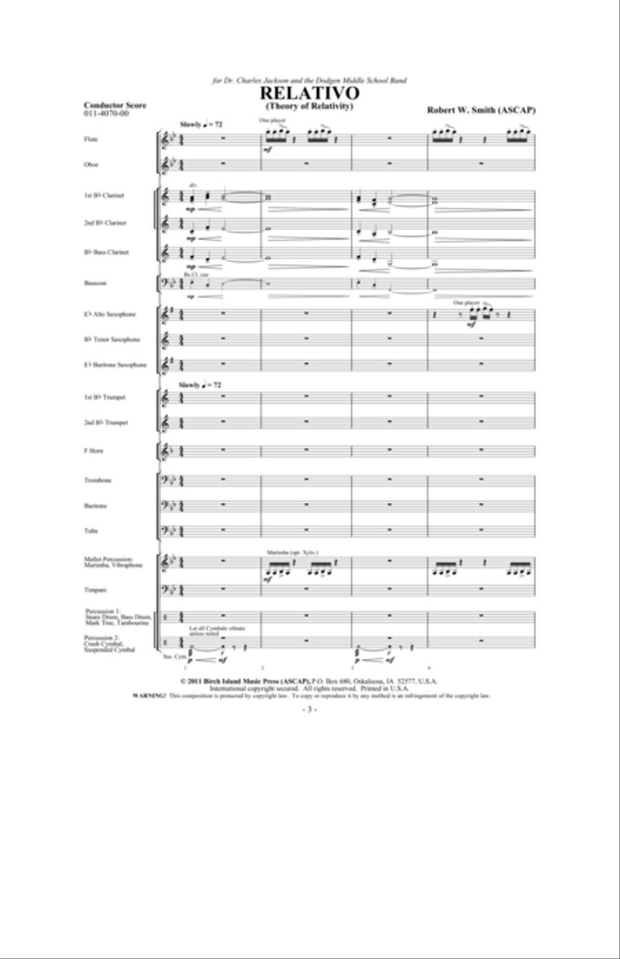 Relativo Relativo Concert Band scores gallery preview page 2