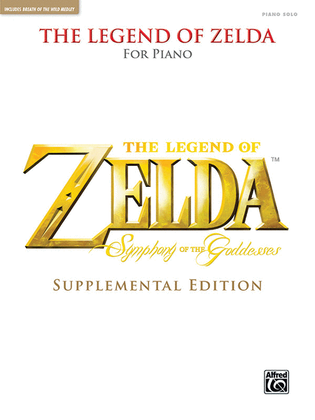 Book cover for The Legend of Zelda Symphony of the Goddesses (Supplemental Edition)