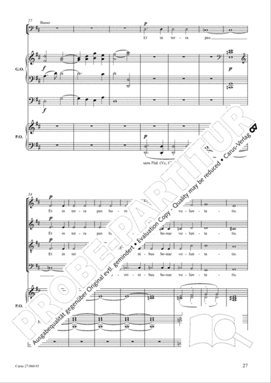 Messe a quatre voix 4-Part scores gallery preview page 28