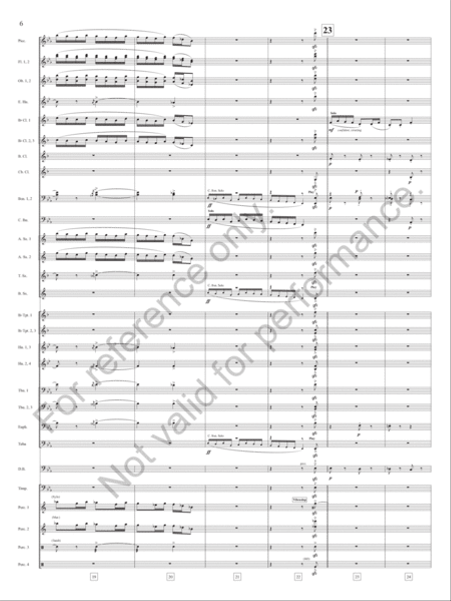 Arkansas Traveler Arkansas Traveler Concert Band scores gallery preview page 7