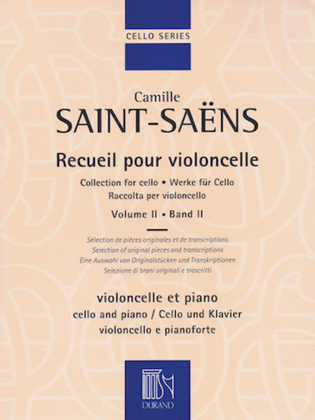 Book cover for Collection for Cello - Volume 2