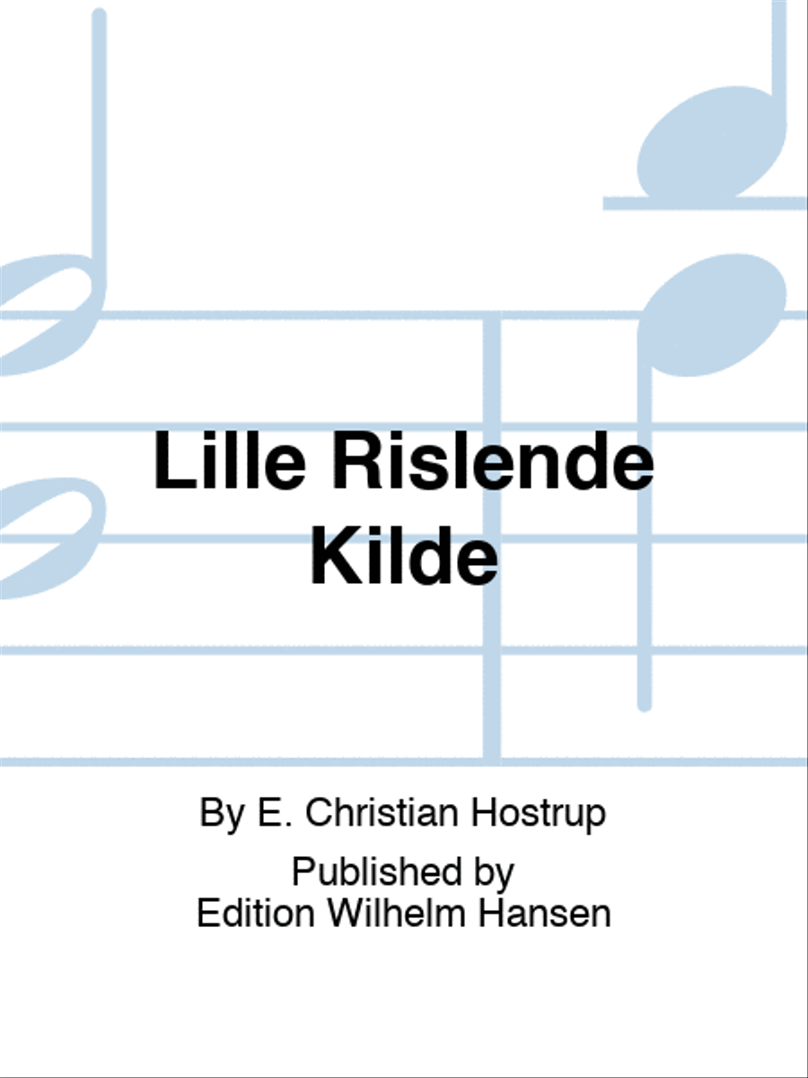 Lille Rislende Kilde Lille Rislende Kilde Orchestra scores gallery preview page 1