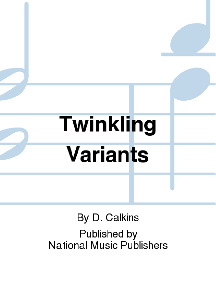 Twinkling Variants 3-Octaves scores gallery preview page 1
