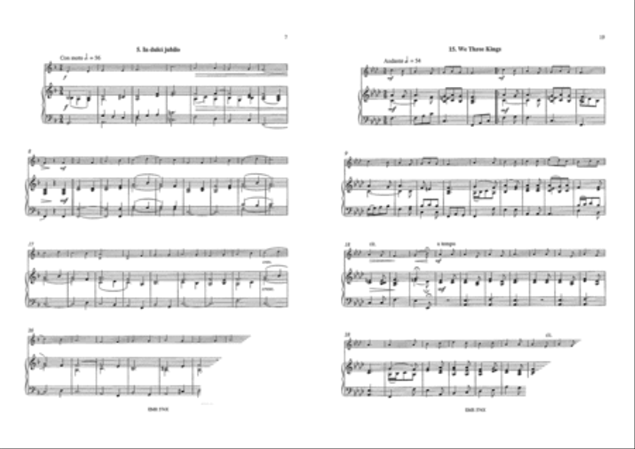 Christmas Joy / 32 Weihnachtsmelodien / Christmas Carols / Melodies de Noel Concert Band scores gallery preview page 4
