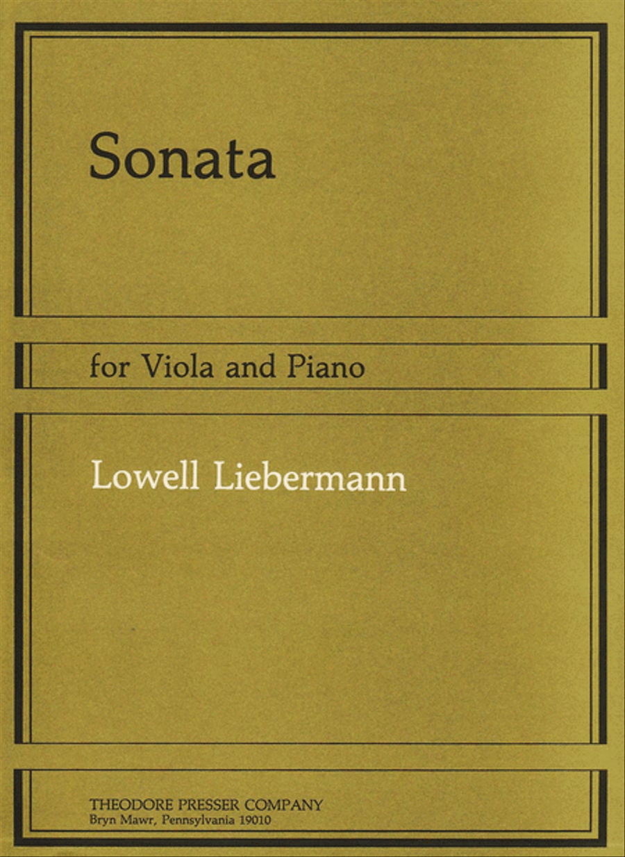 Sonata Sonata Chamber Music scores gallery preview page 1