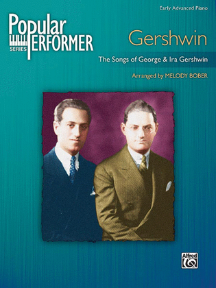 Book cover for Popular Performer -- Gershwin