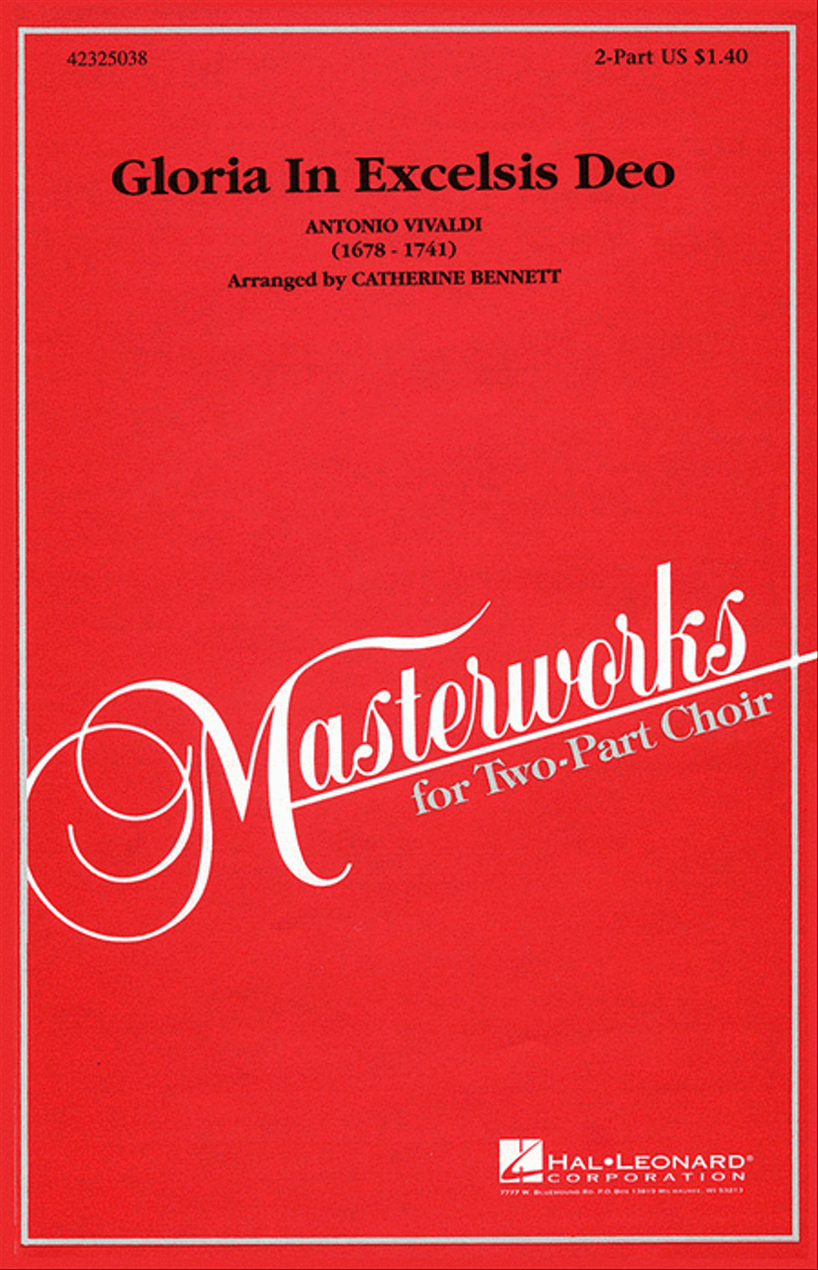 Gloria in Excelsis Deo 2-Part scores gallery preview page 1