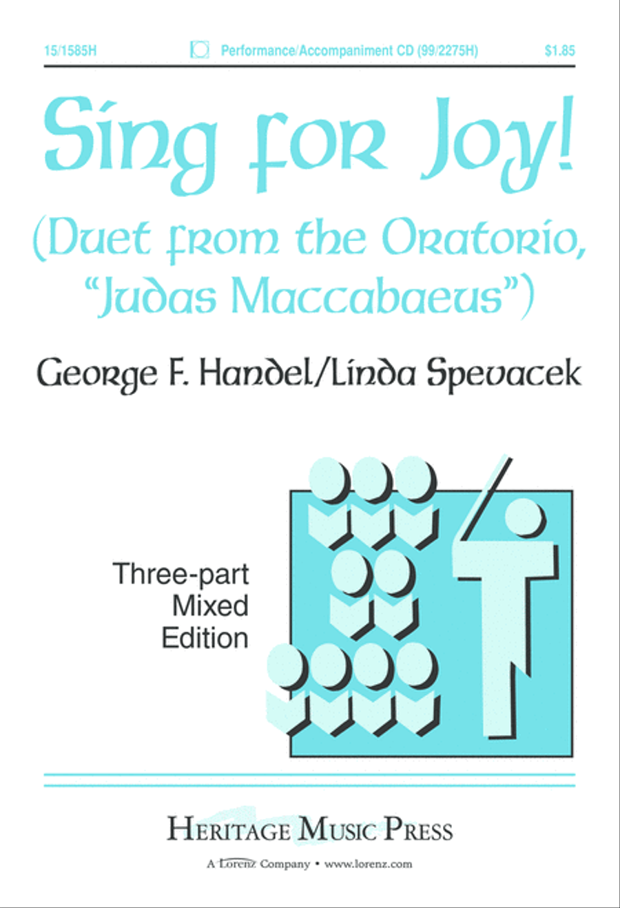 Sing for Joy! 3-Part scores gallery preview page 1