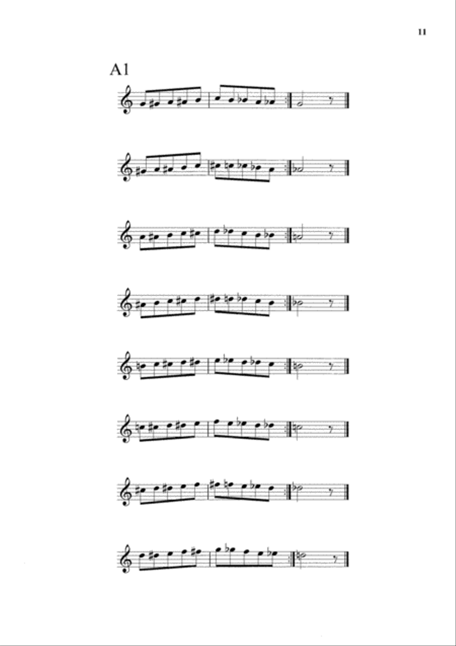 Scales / Skalen / Gammes Scales / Skalen / Gammes Horn scores gallery preview page 10