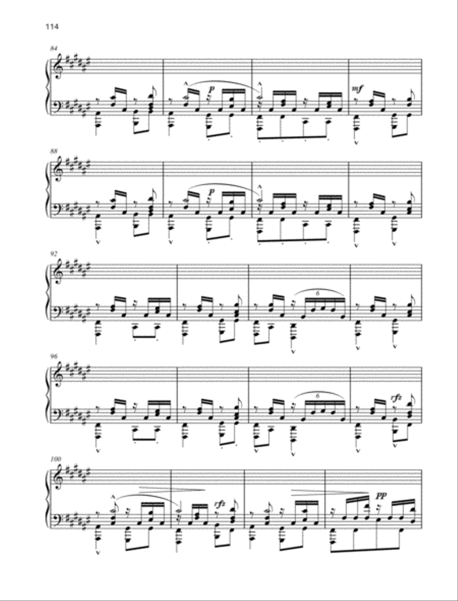 Le Banjo Piano Solo scores gallery preview page 6