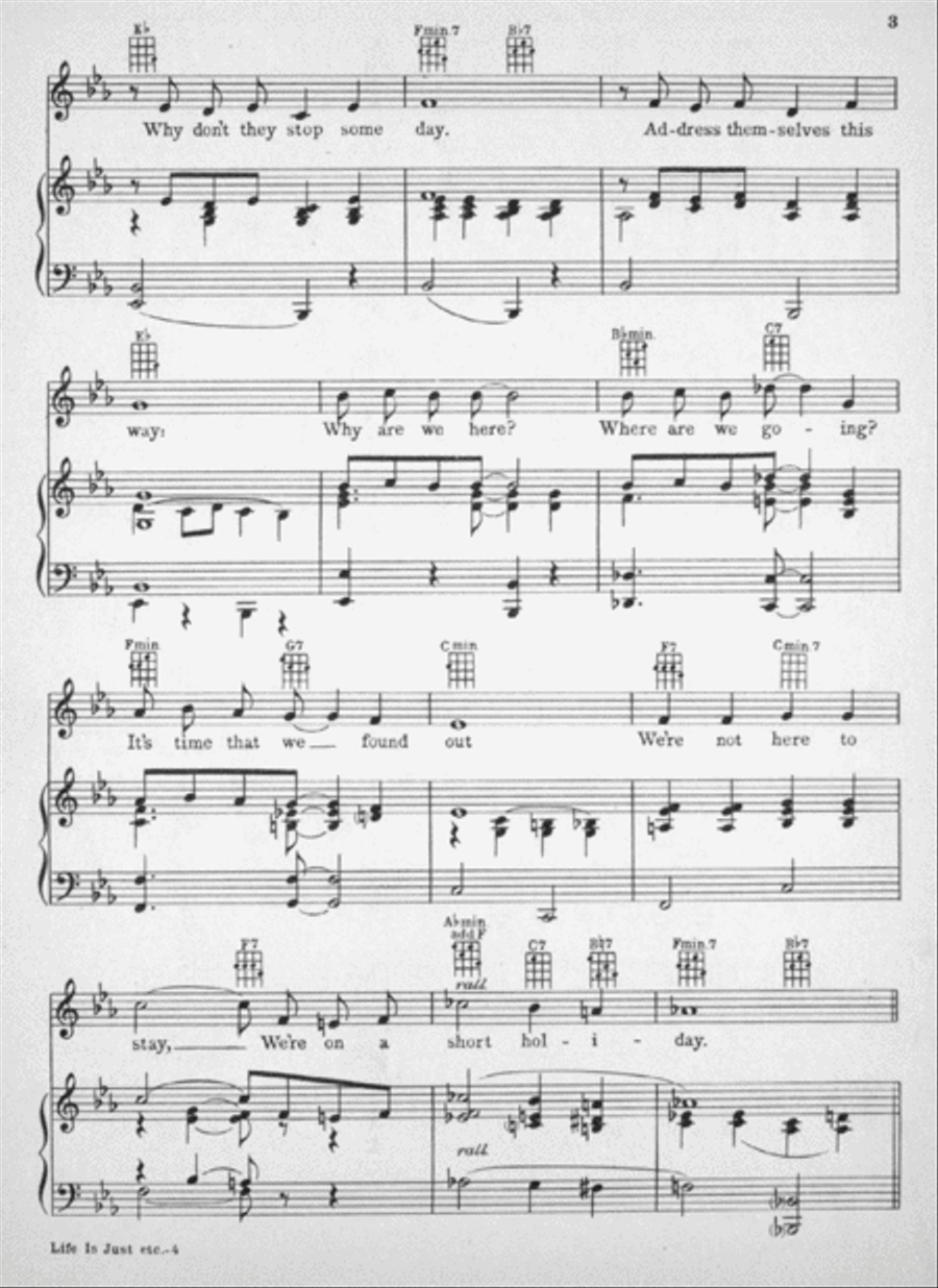 Life is Just a Bowl of Cherries Voice scores gallery preview page 3