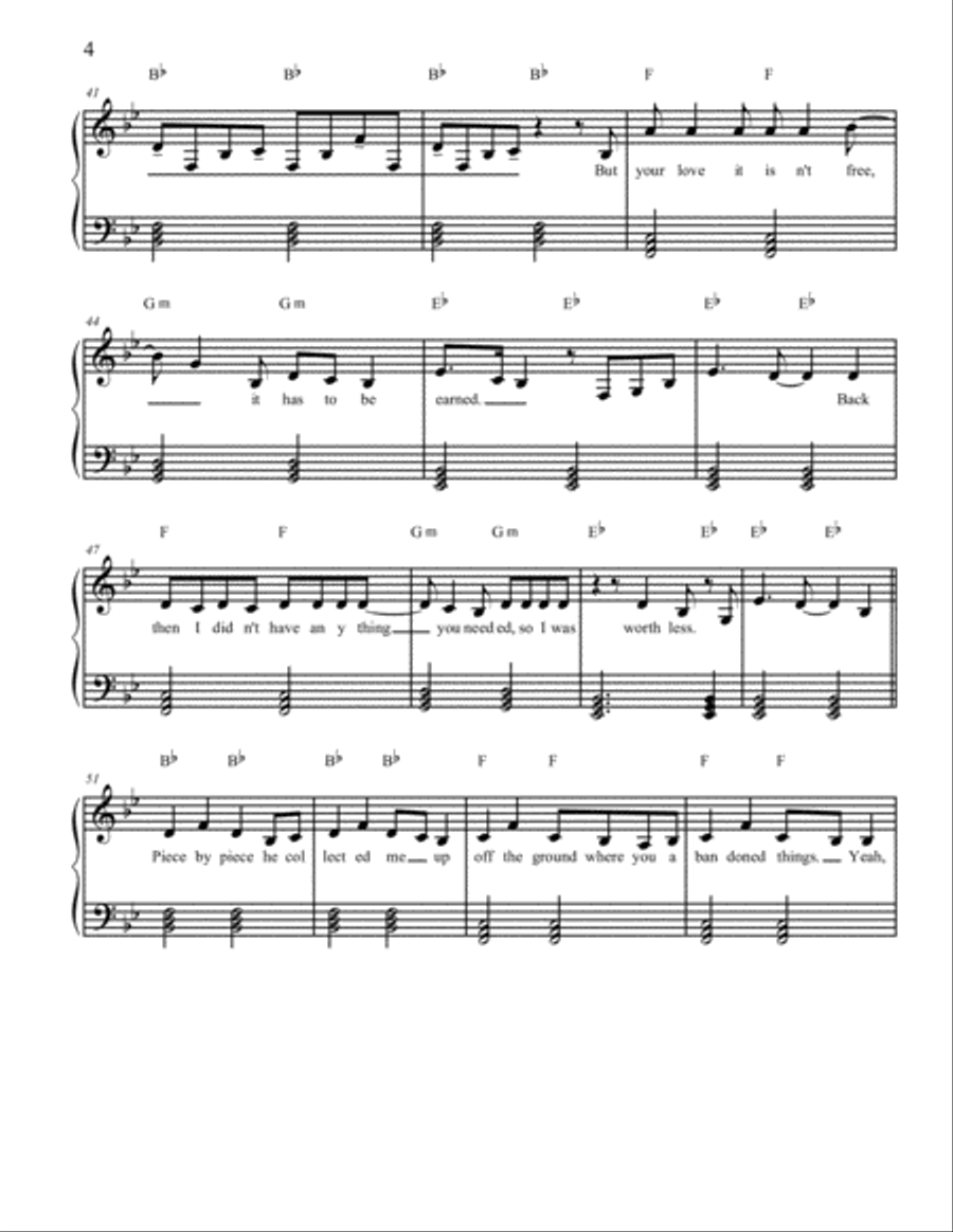 Piece By Piece Piece By Piece Small Ensemble scores gallery preview page 4