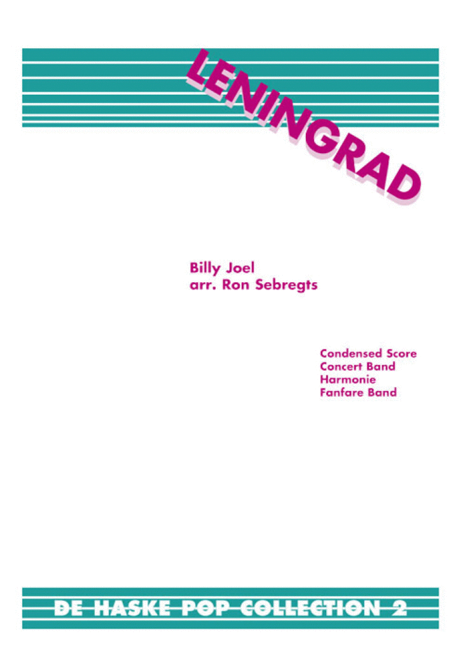 Leningrad Concert Band scores gallery preview page 1