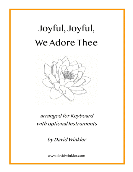Joyful, Joyful, We Adore Thee (Piano Plus) image number null