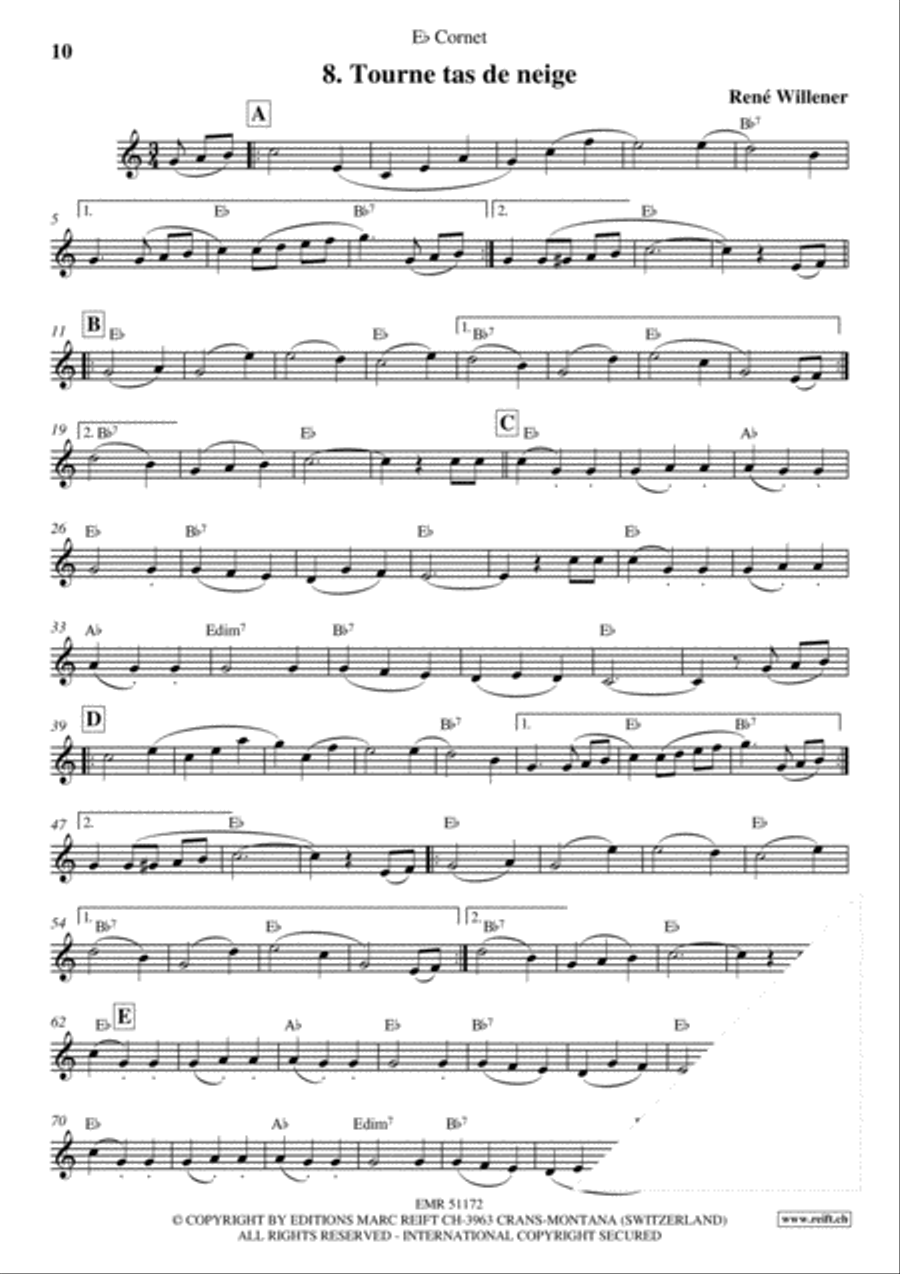 La Fete au Chalet Volume 4 Cornet scores gallery preview page 10