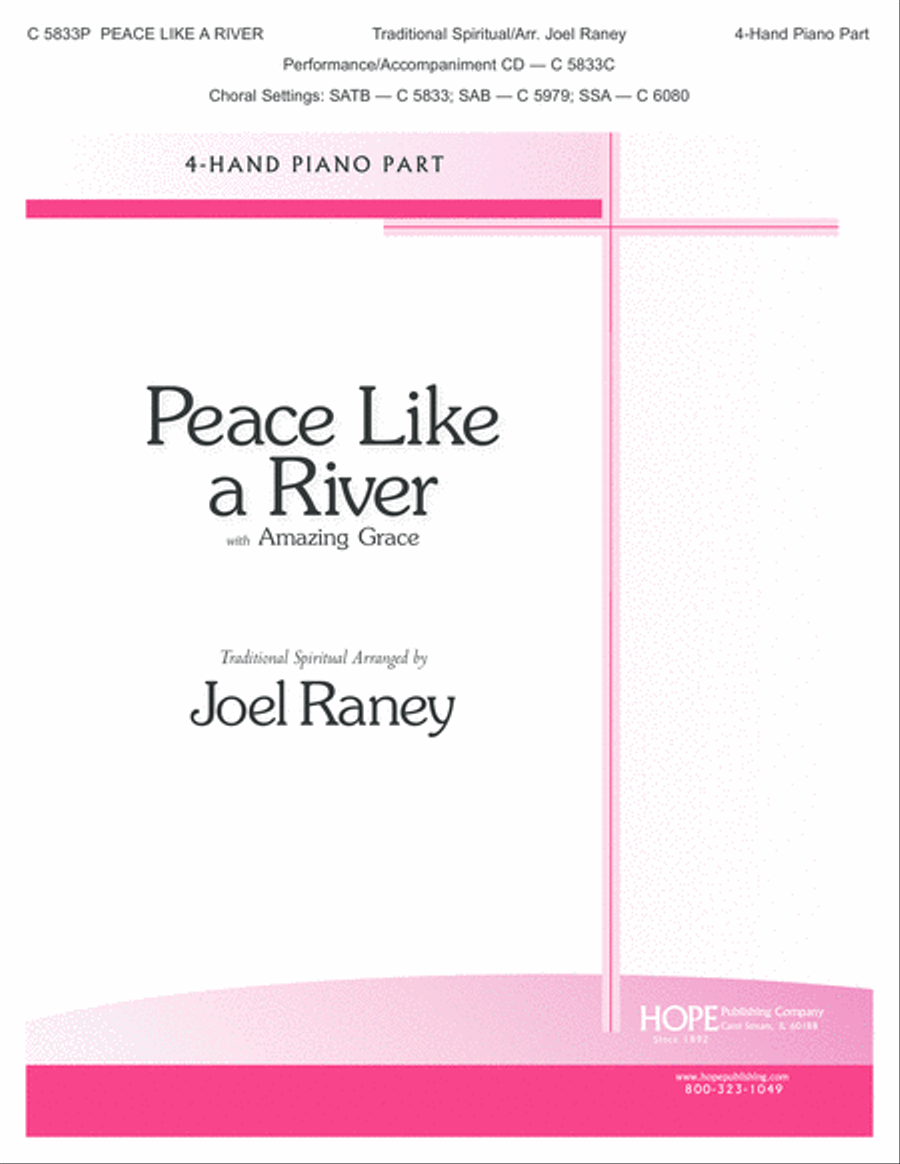 Peace Like a River Choir scores gallery preview page 1