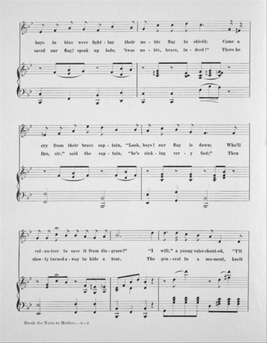 Break the News to Mother Voice scores gallery preview page 2
