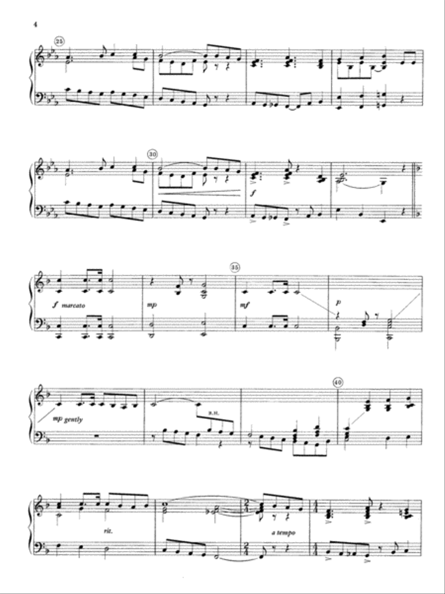A Sacrifice of Praise Piano Solo scores gallery preview page 3