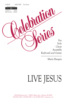 Book cover for Live Jesus