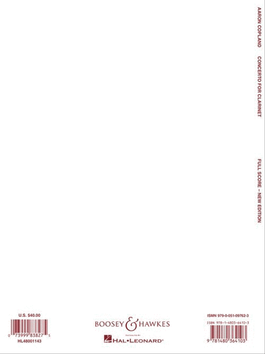 Concerto for Clarinet Orchestra scores gallery preview page 7