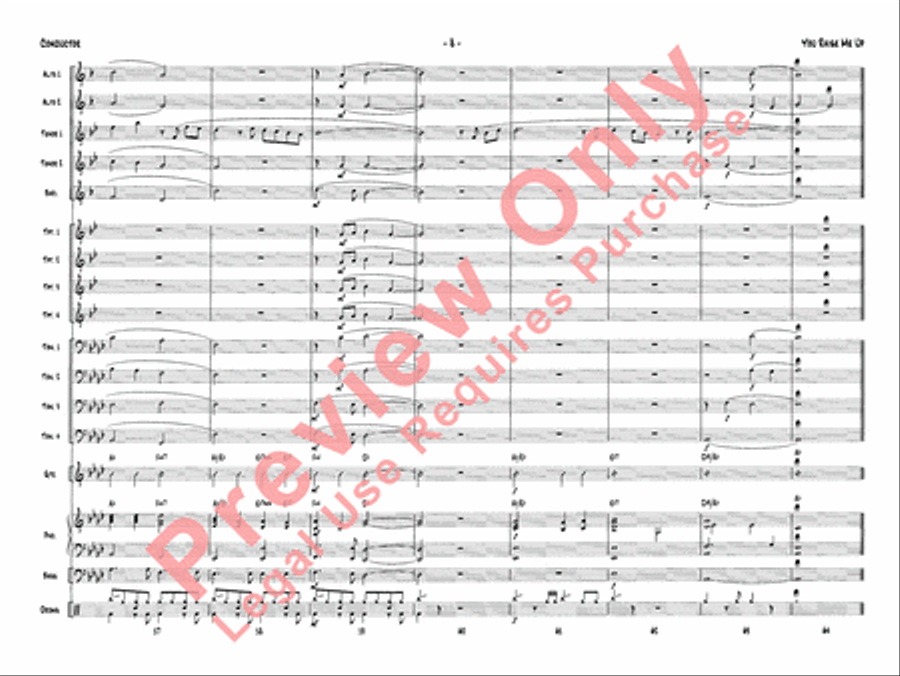 You Raise Me Up Jazz Ensemble scores gallery preview page 11