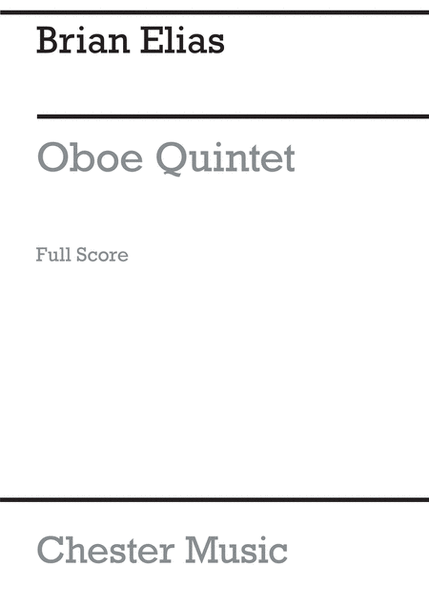 Oboe Quintet