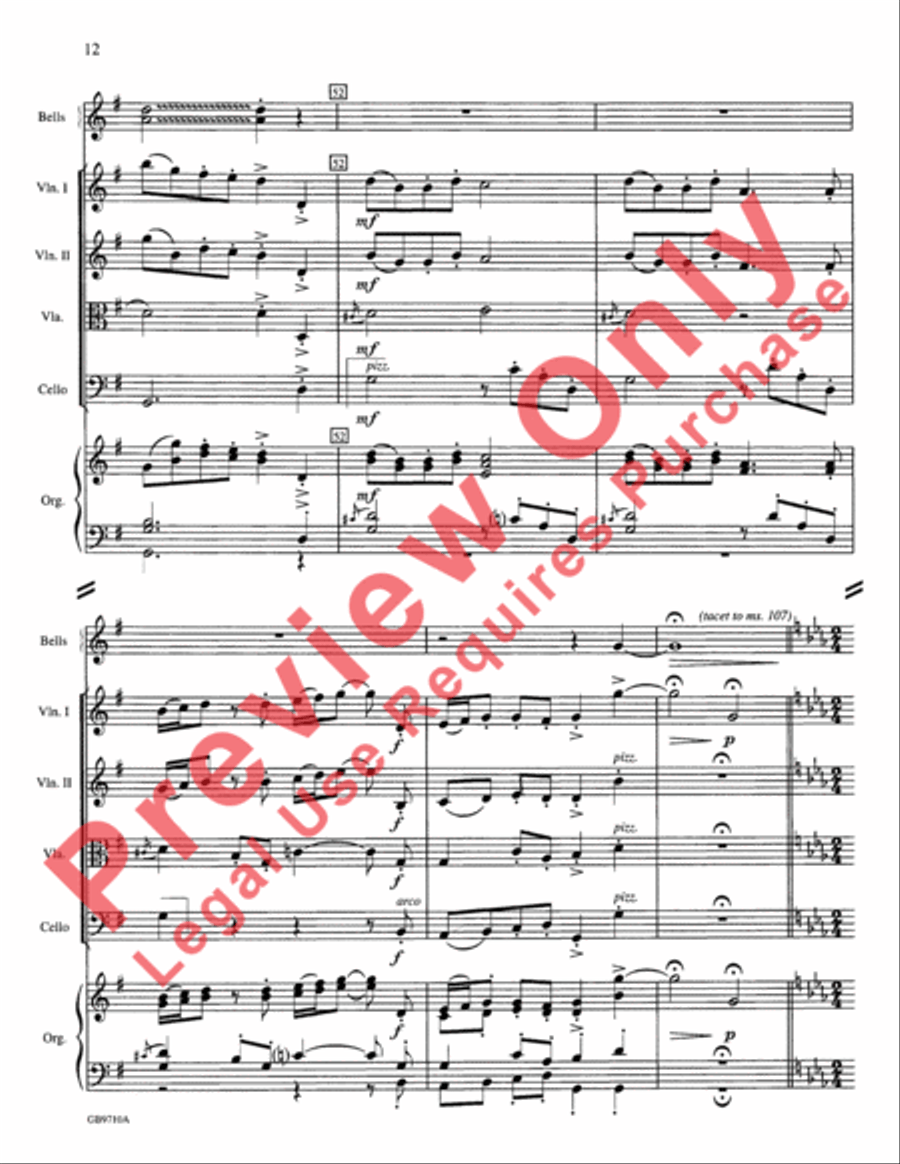 A Festival of Lessons and Carols Choir scores gallery preview page 13