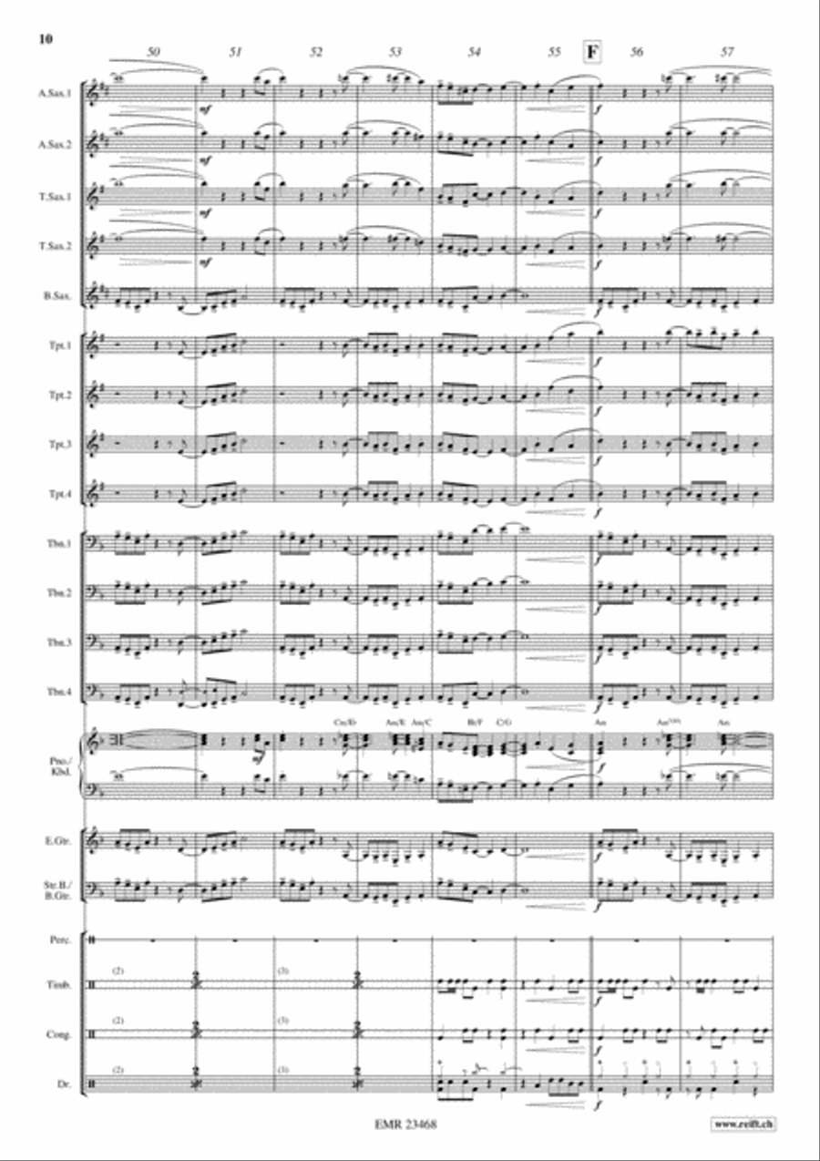 Starsky & Hutch Big Band scores gallery preview page 10