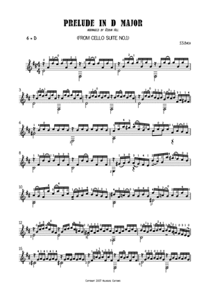 Prelude (from Cello Suite No.1