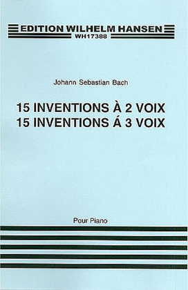 Book cover for J.S Bach: Fifteen Two And Three Part Inventions