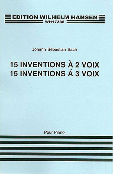 J.S Bach: Fifteen Two And Three Part Inventions