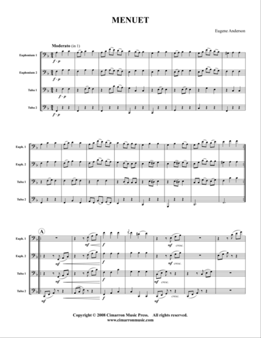 Minuet EETT scores gallery preview page 1