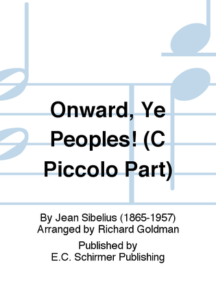 Onward, Ye Peoples! (C Piccolo Part)
