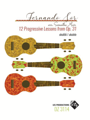 Book cover for 12 Progressive Lessons from Op. 31