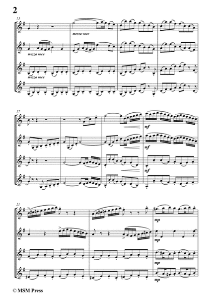 Lachner-Violin Quartet, Op.107 (Score&Parts) image number null