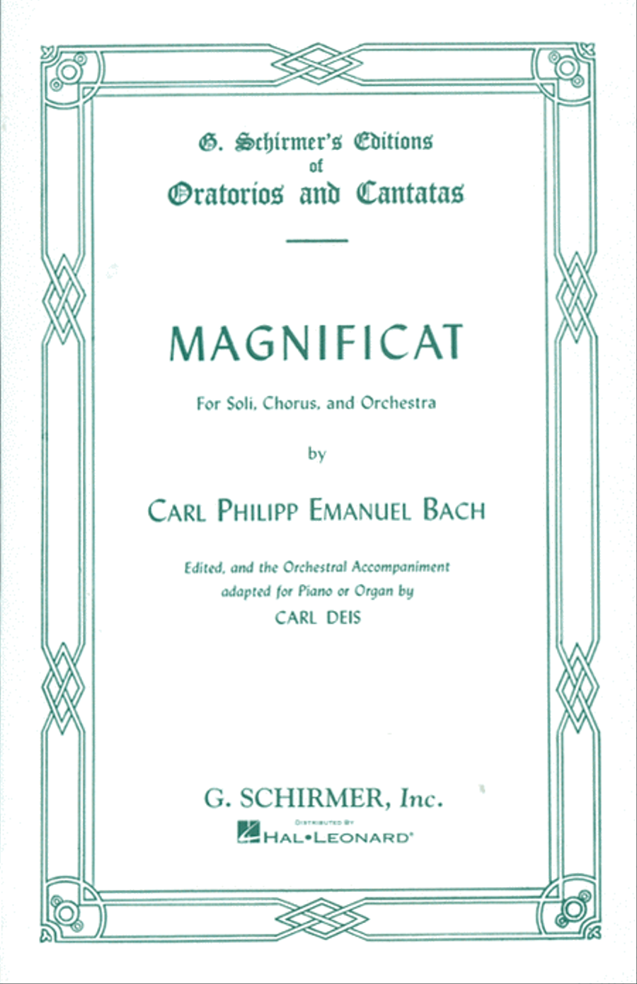 Magnificat 4-Part scores gallery preview page 1